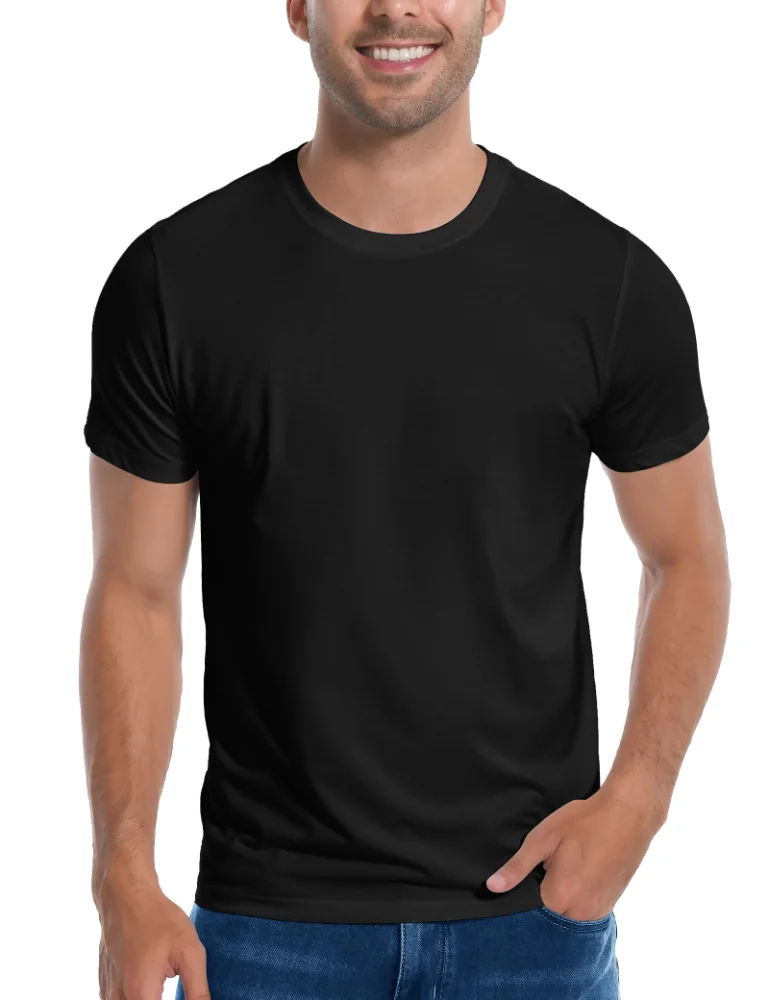 Pioneer Camp Men's Bamboo Tee, crew neck