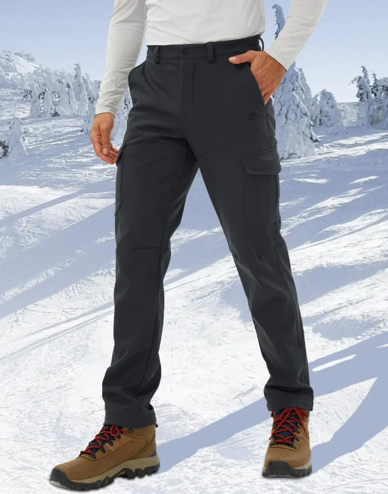 Pioneer Camp Men's Fleece-Lined Cargo Trousers