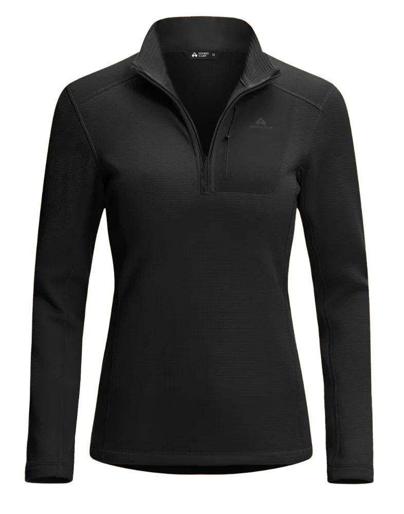 Pioneer Camp Women's Fleece-Lined Quarter-Zip Pullover