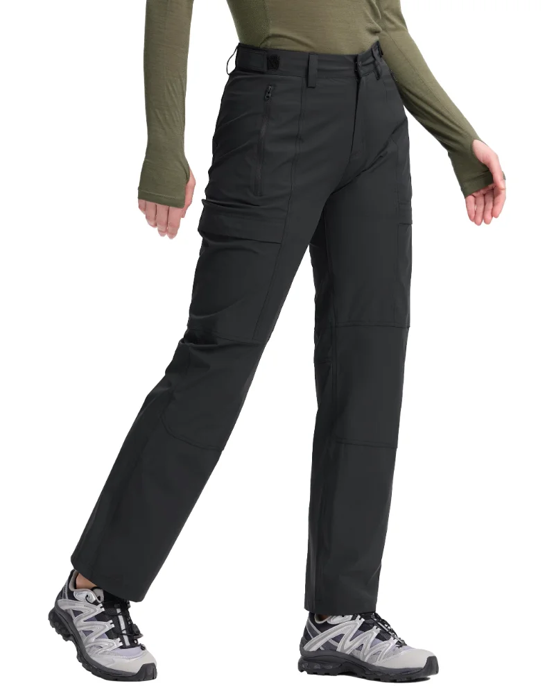 Pioneer Camp Women's UPF Cargo Trousers in Black